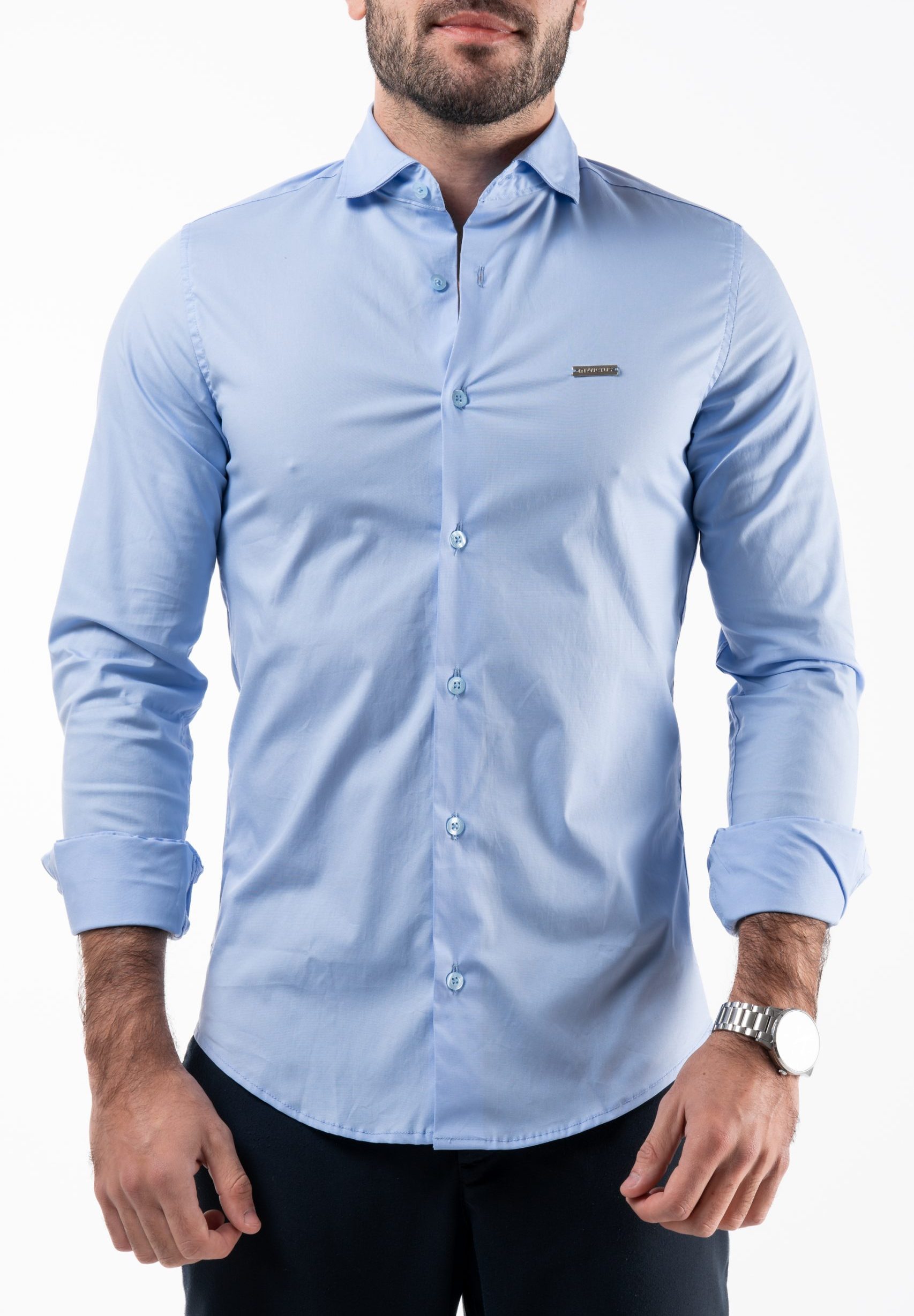 VITORAMBROSE-09279 Camisa Azul Celeste - Image 1