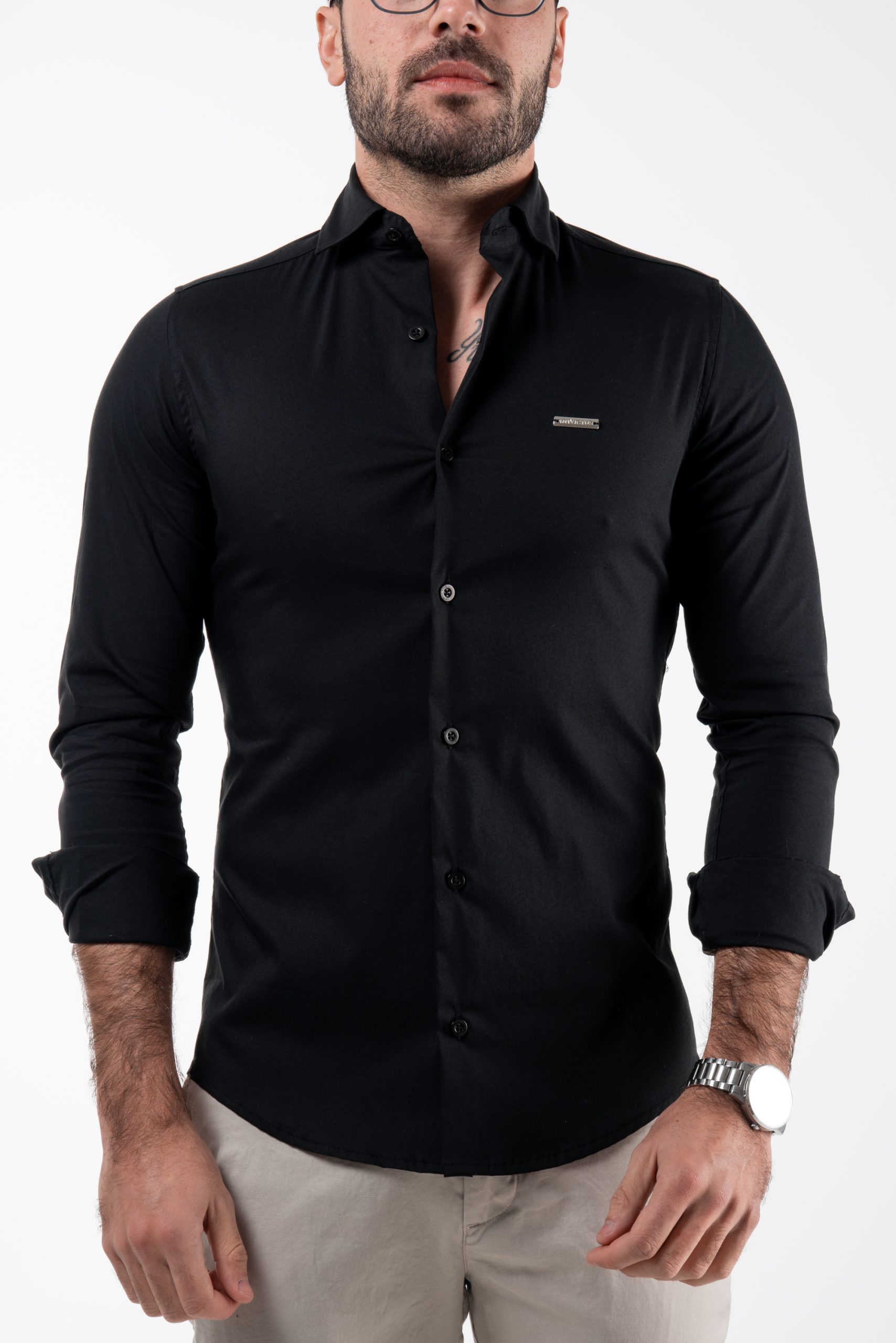 VITORAMBROSE-9311 Camisa Preta - Image 1