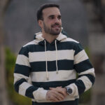 Hoodie Risca Verde